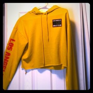 Crop top light sweatshirt LA